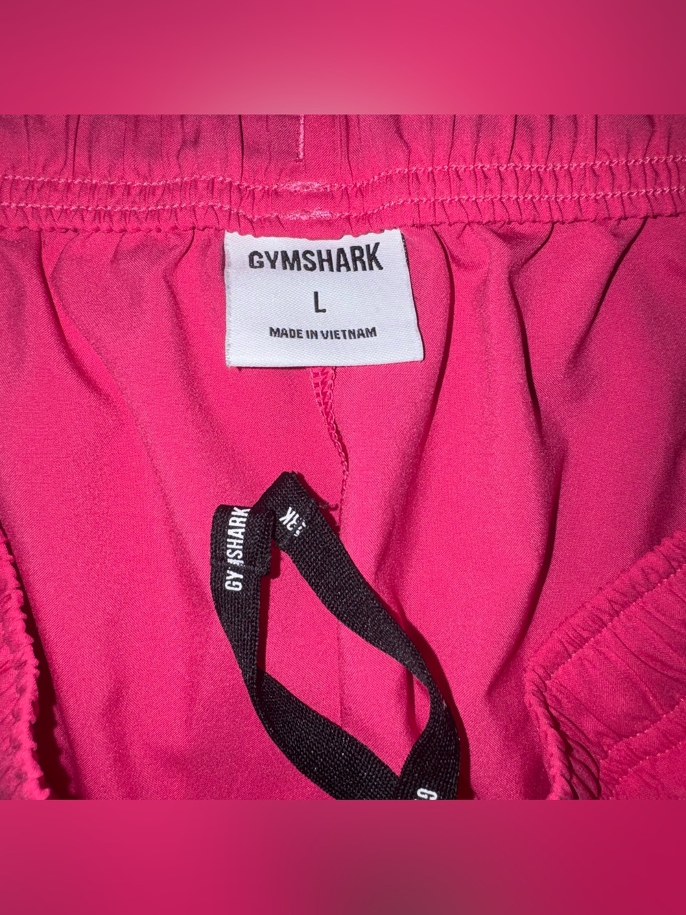 GYMSHARK Arrival Mesh 5” Shorts in Pink Lifting Size Large - Picture 12 of 14